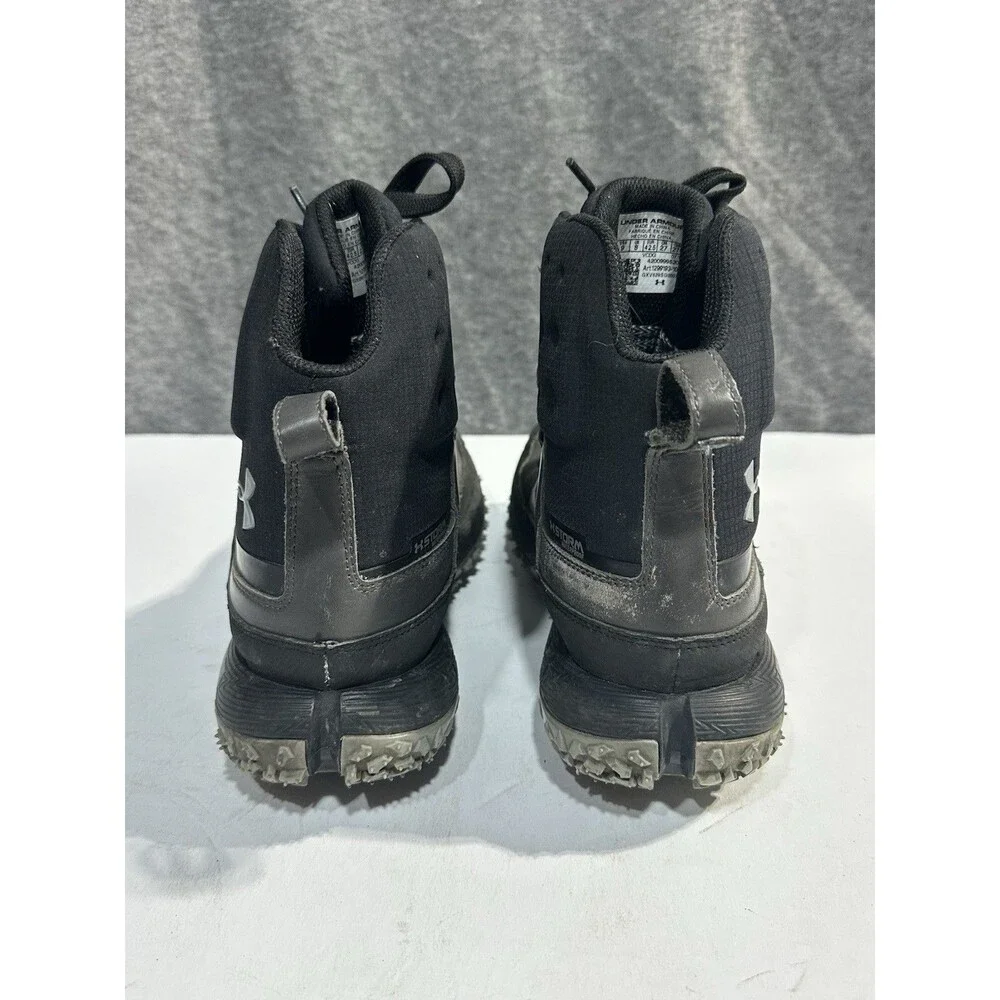 Under Armour Boots Fat Tire Govie Grey Black Michelin 1299193-100 Men’s Size 9